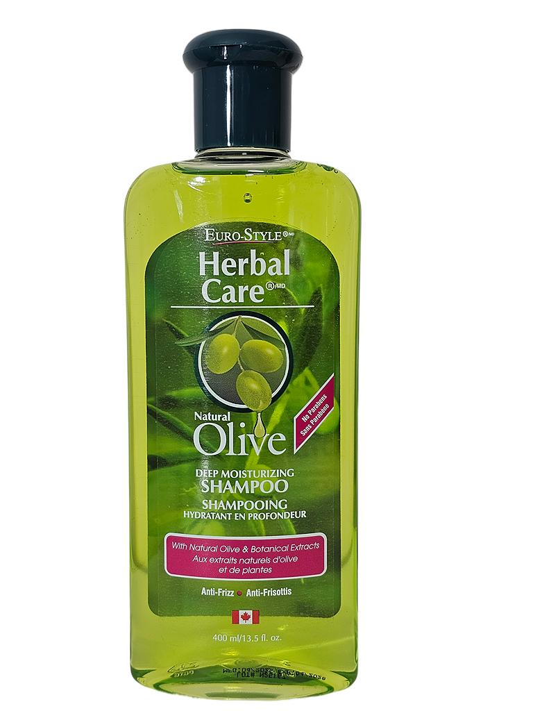 EuroStyle® Herbal Care® Deep Moisturizing Olive Shampoo Anti-Frizz Formula